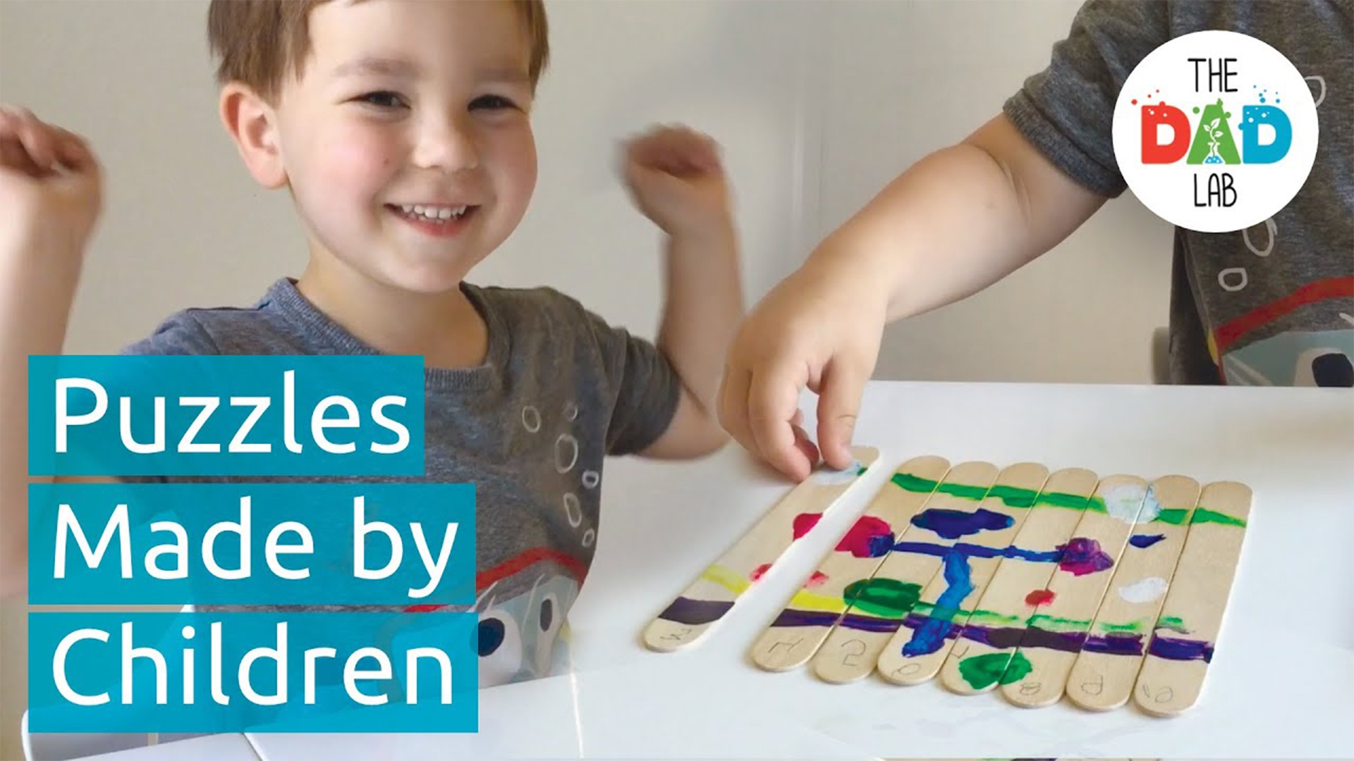 How To Make a Fun Kid Popsicle Stick Puzzle