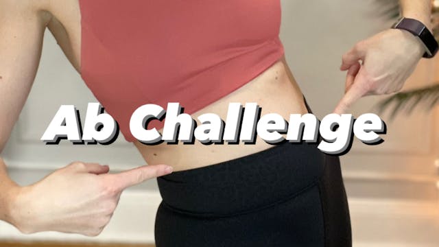 Ab Challenge Day 9: Recovery Abs!