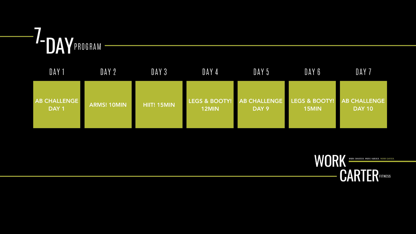 7 Day Challenge! 15min a Day