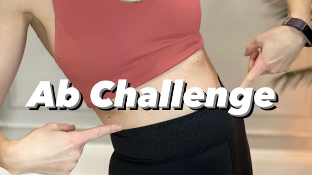 Ab Challenge Day 8: Core Stability+Six Pack!
