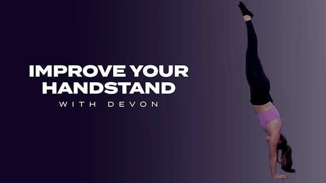 Improve Your Handstand 