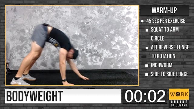 BODYWEIGHT Series | Core + Cardio 