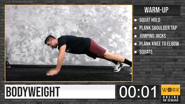 BODYWEIGHT Series | Core + Cardio 