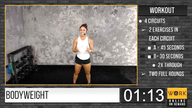 BODYWEIGHT Series | Lower Body