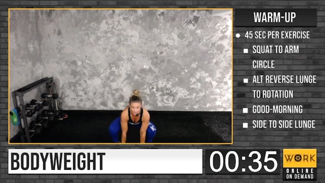 BODYWEIGHT Series | Lower Body 