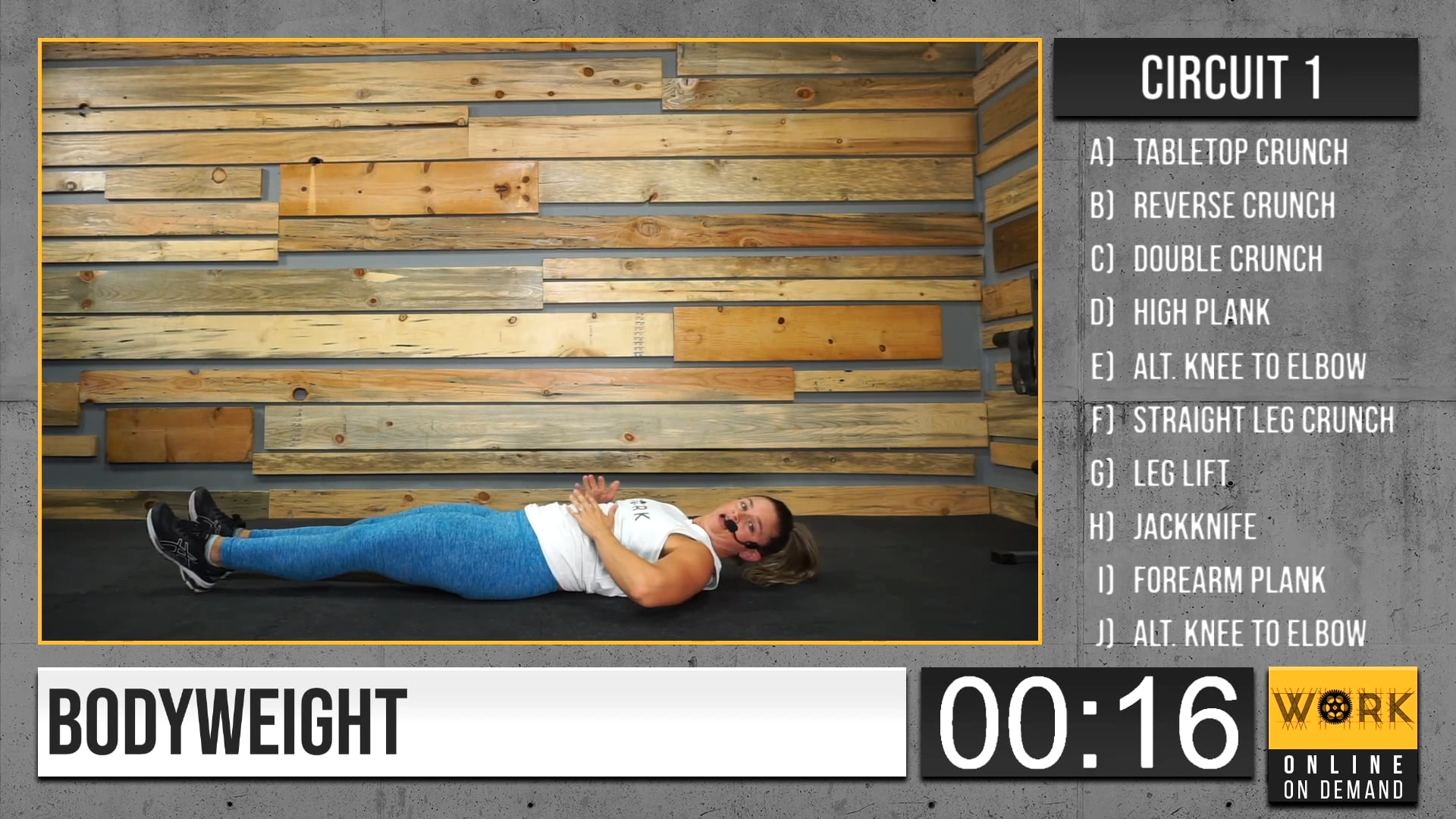 BODYWEIGHT Series | Core + Cardio
