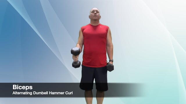 Alternating Dumbell Hammer Curl