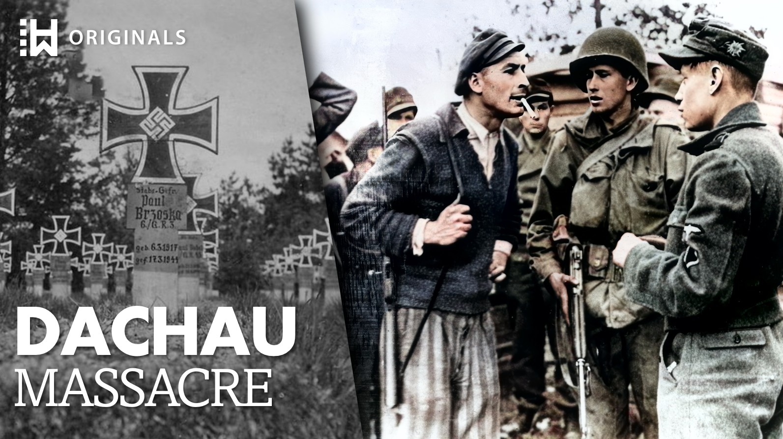 Nazi SS Guards Beaten, Shot, and Lynched: Dachau Massacre