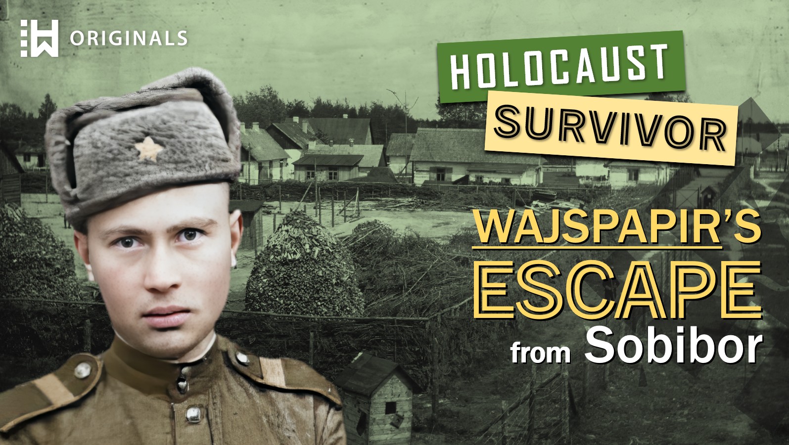 One of the Last Heroes of Sobibor uprising: Arkady Wajspapir