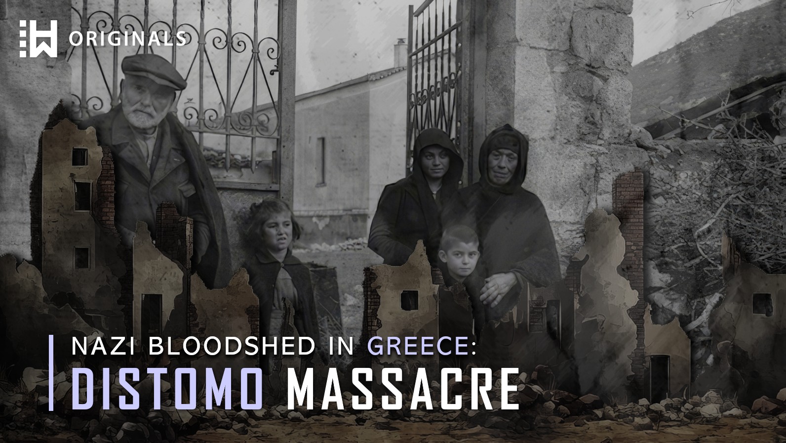 Massacre of 228 Greek Men, Women & Children by Nazis: Distomo 1944