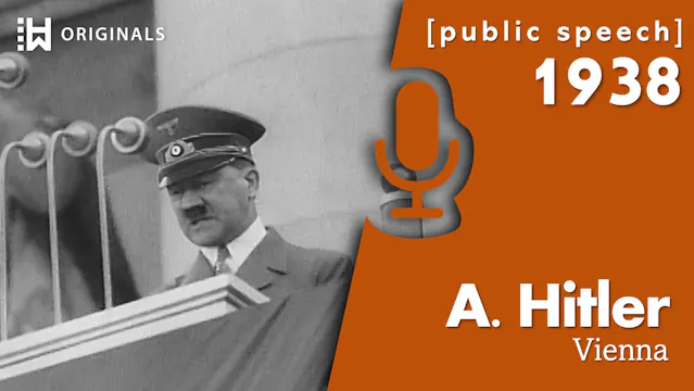 Adolf Hitler Proclaiming Austria's An...