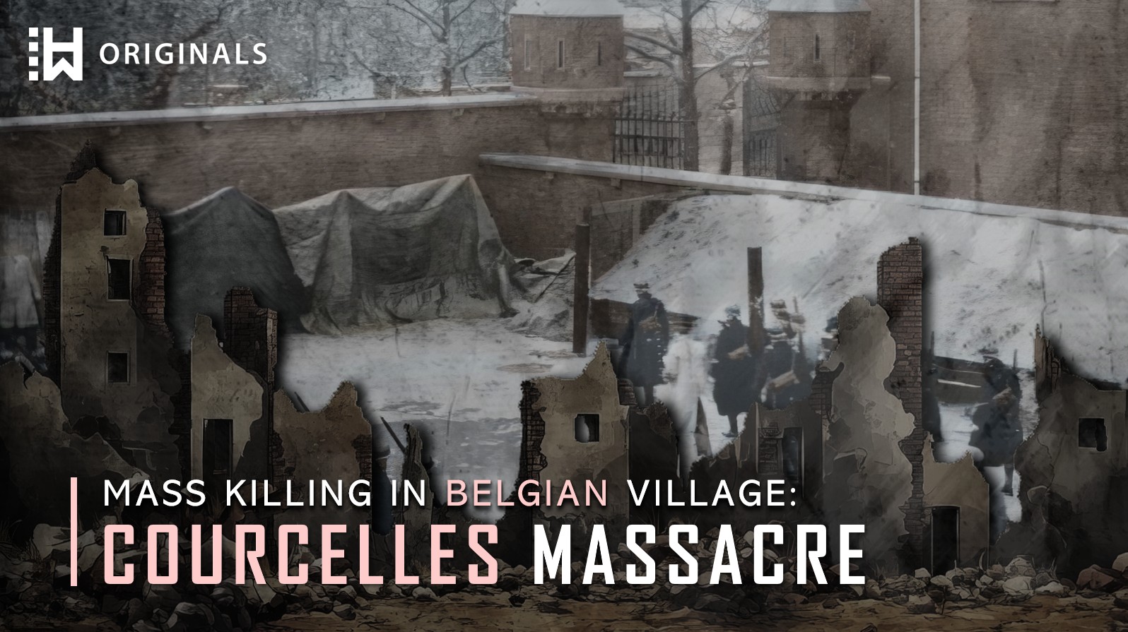 27 Belgian Civilians Executed by Rexist Militias: The Courcelles Massacre