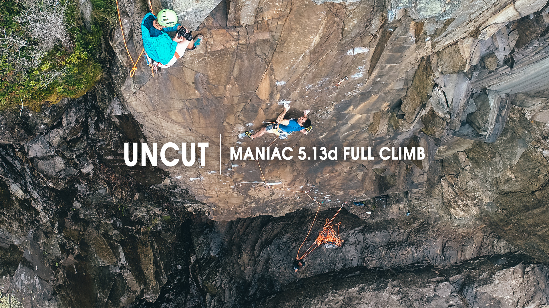 Uncut: Maniac 5.13d Full Climb, Michael Larson