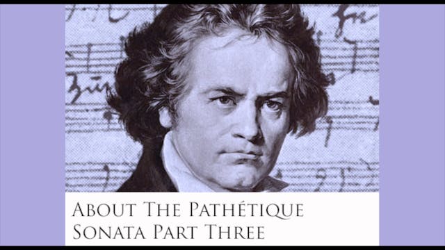 Lesson: "Pathétique Sonata" third mov...