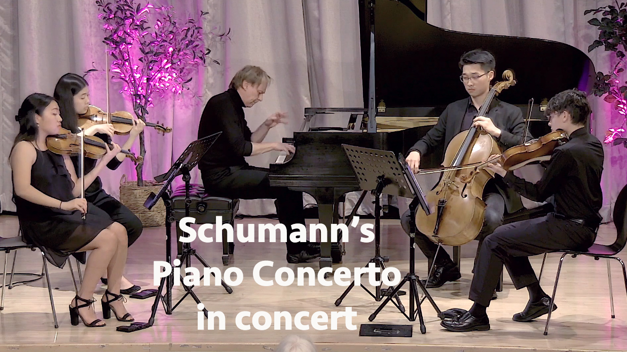 Schumann Piano Concerto from New York