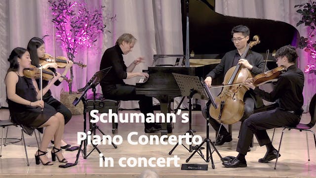 Schumann Piano Concerto from New York