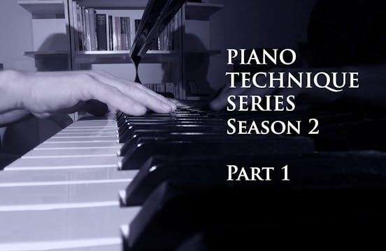 Piano Technique: Playing chords with weight