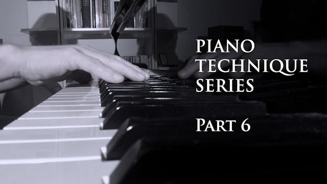 Piano Technique: Playing a scale (Par...
