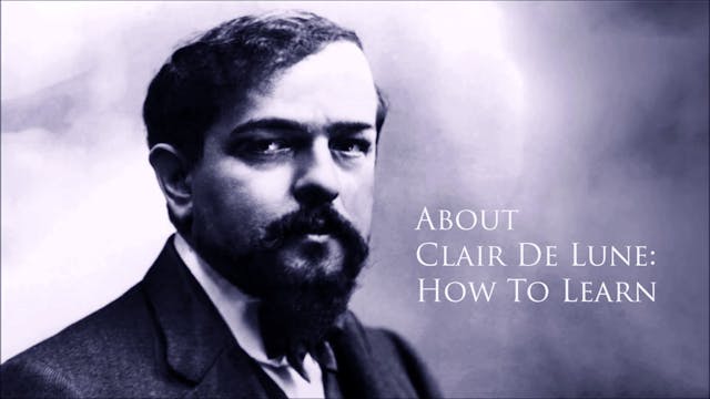 Lesson: Clair de Lune - How to learn