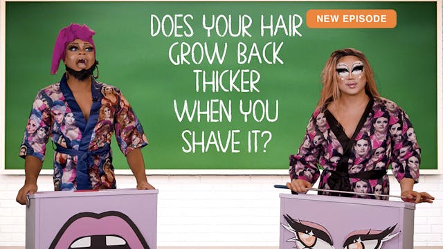 Does Your Hair Grow Back Thicker When...