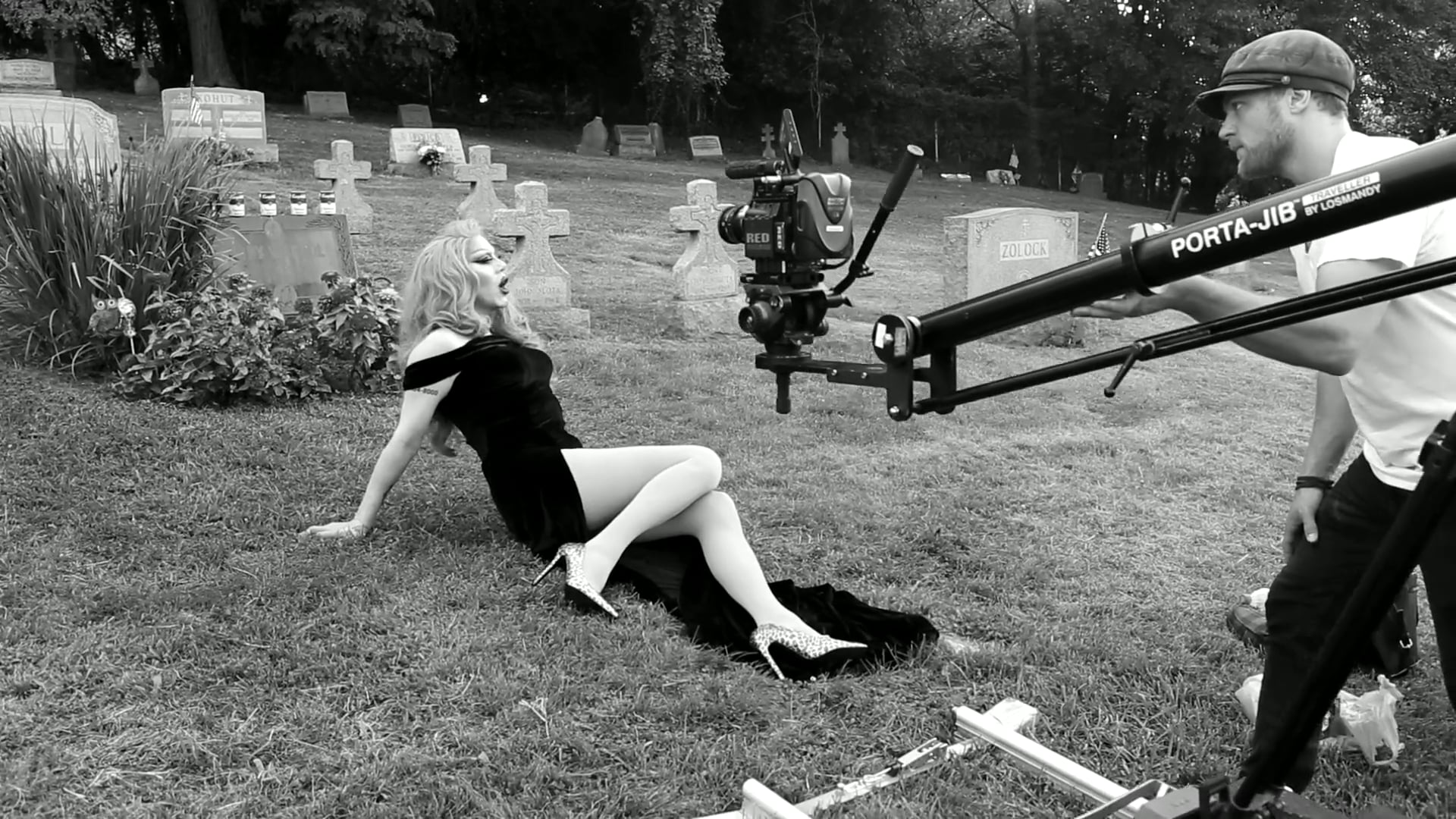 Sharon: Needles: Andy Warhol Is Dead BTS