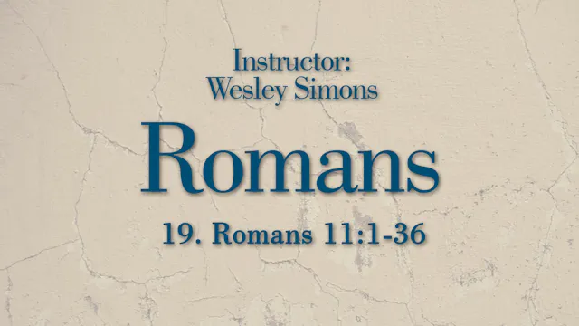 Romans: Lesson 19