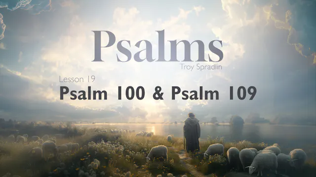 Lesson 19 | Psalms