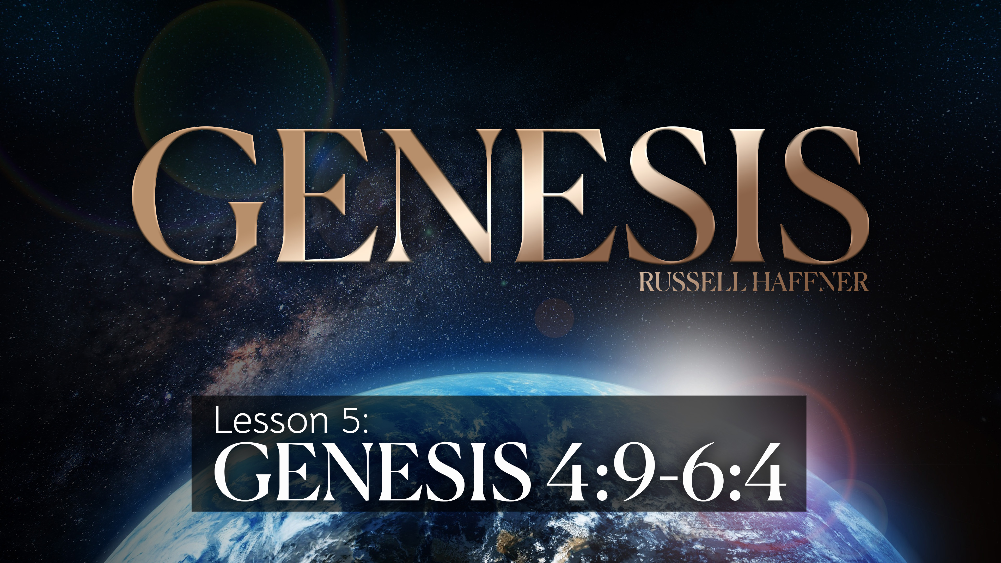 Lesson 5 | Genesis