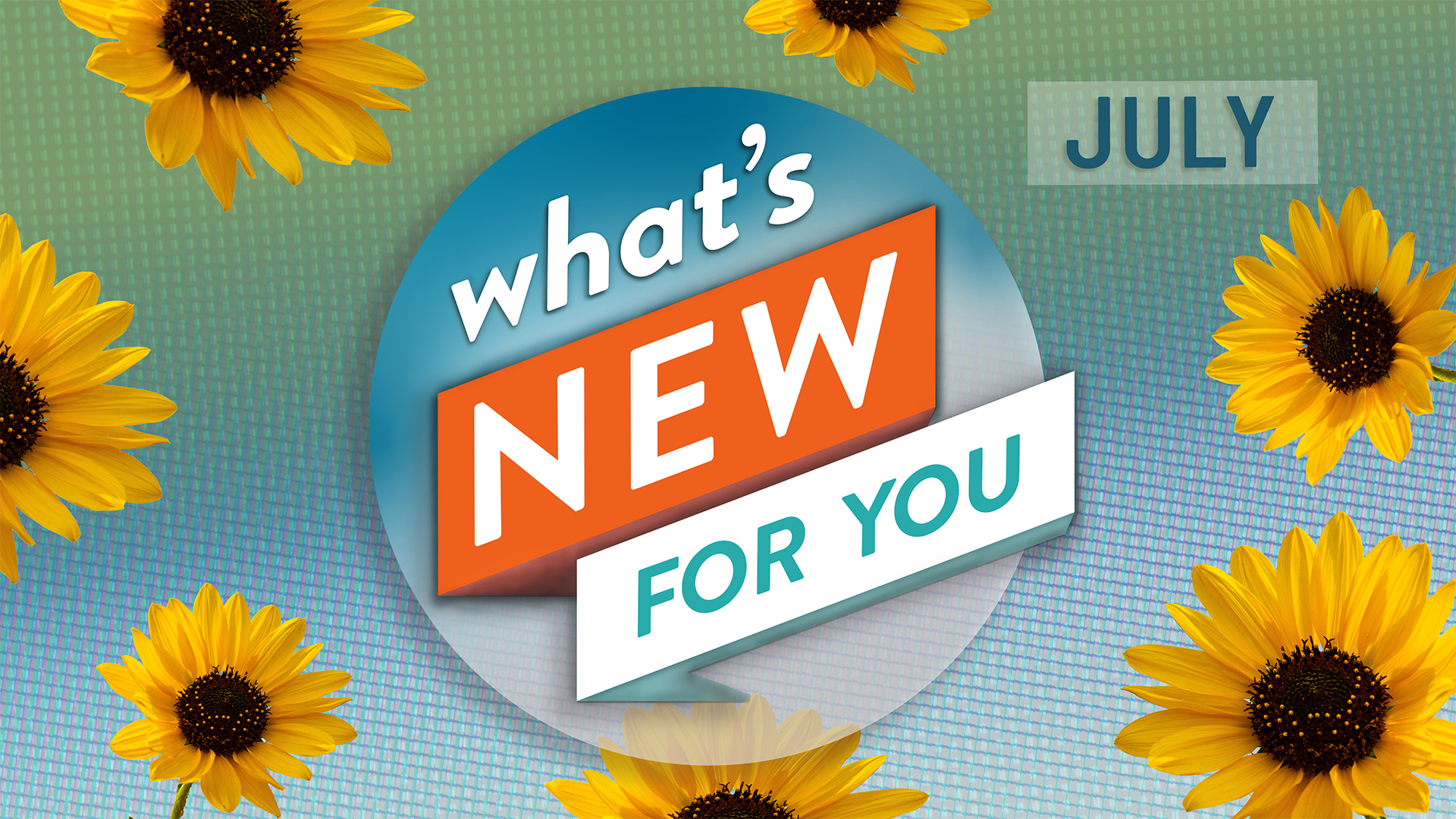 What's New for You | July