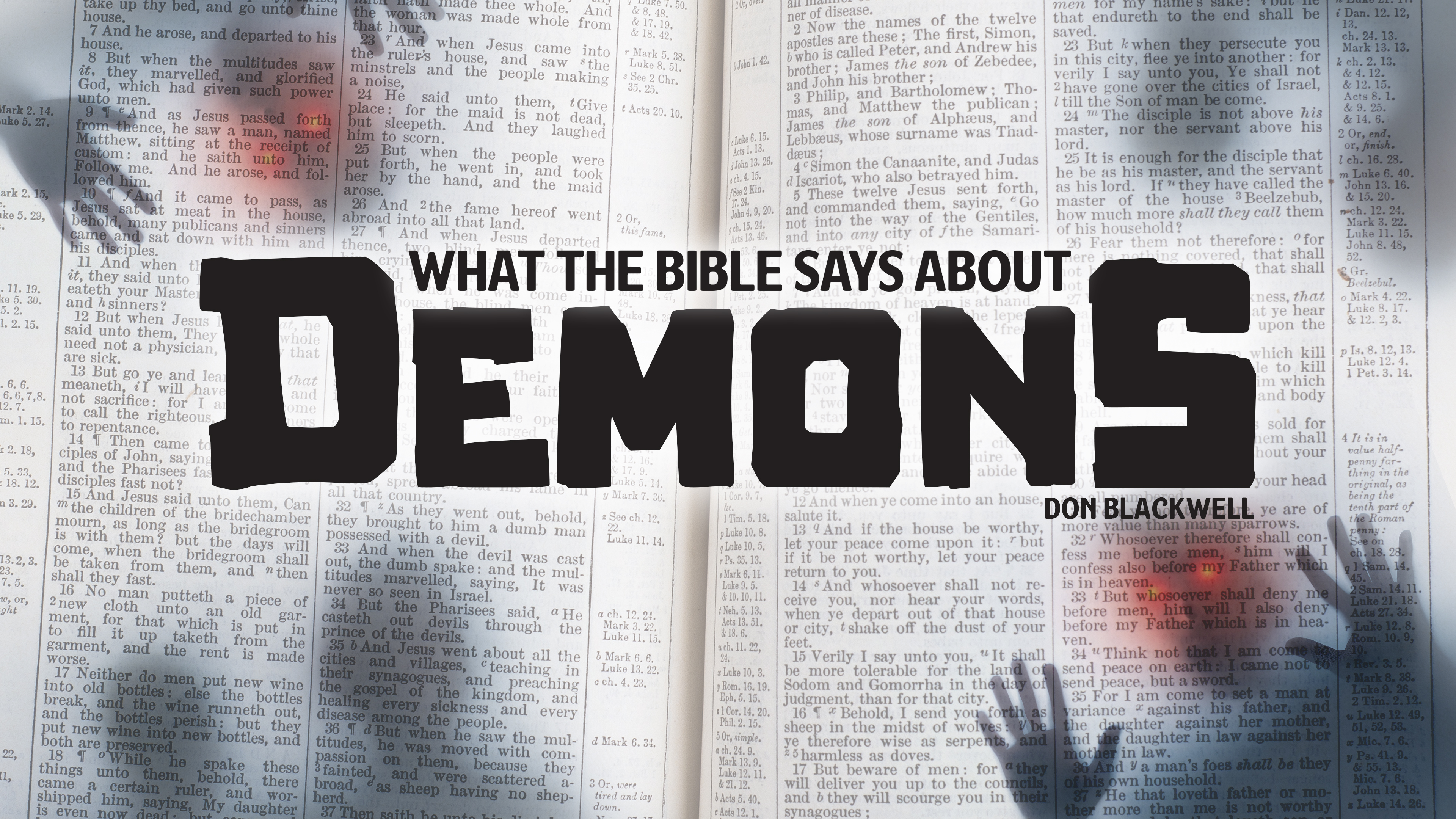 What the Bible Says About Demons