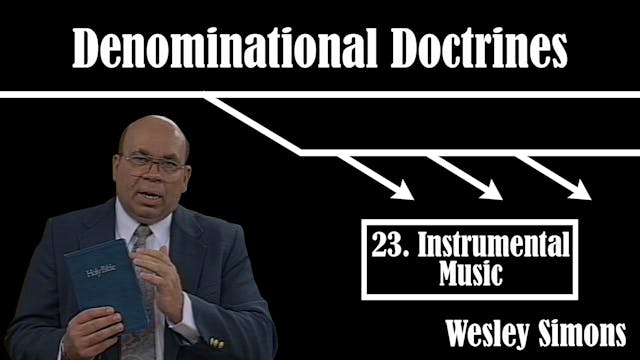 23. Instrumental Music | Denomination...