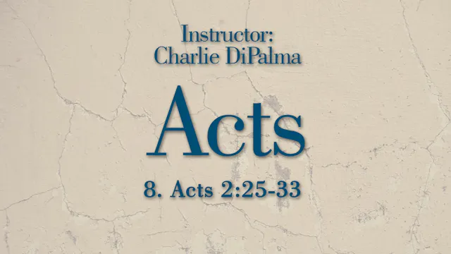 Acts: Lesson 8