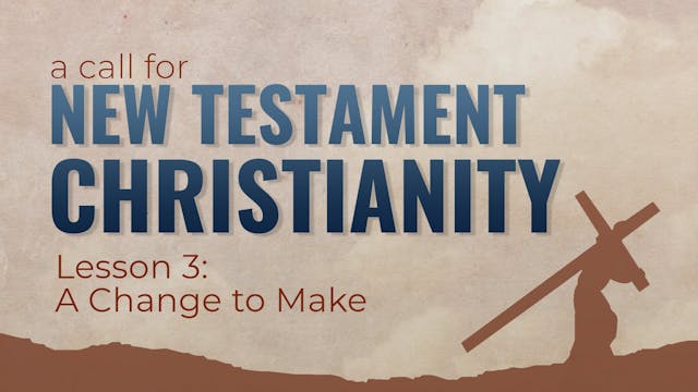 3. A Change to Make | A Call for New ...