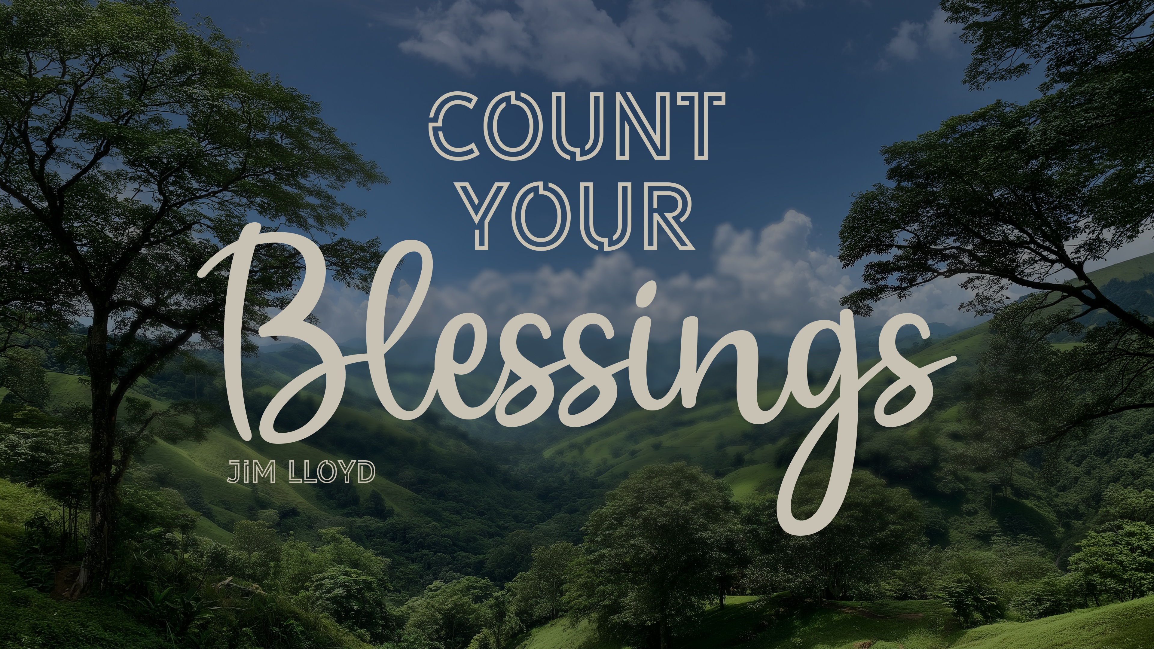 Count Your Blessings