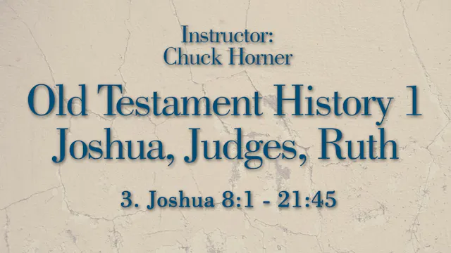Old Testament History 1: Lesson 3