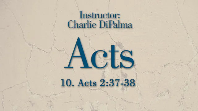 Acts: Lesson 10