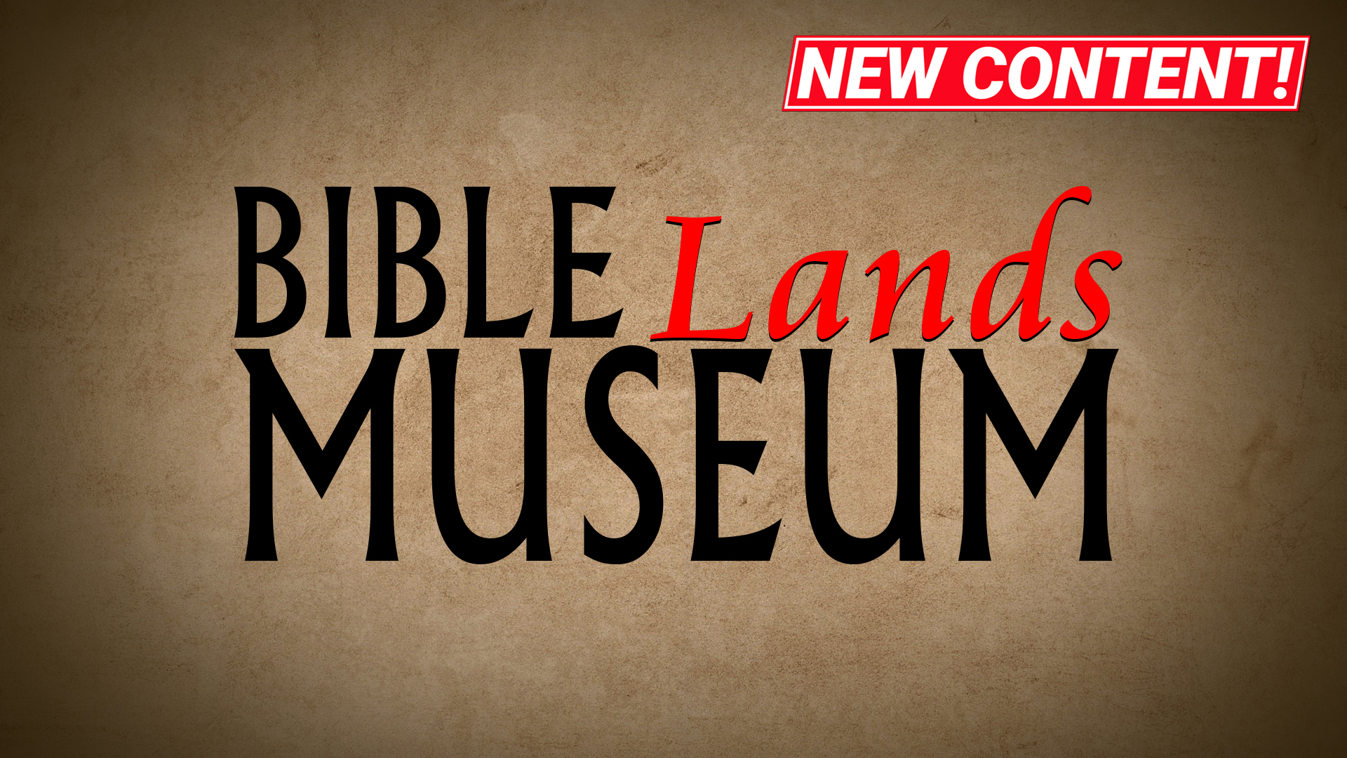 Bible Lands Museum