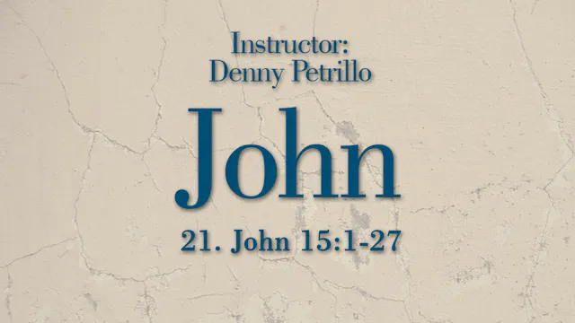 John: Lesson 21