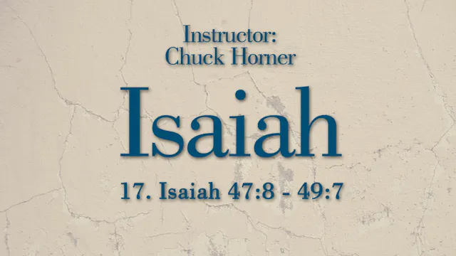 Isaiah: Lesson 17