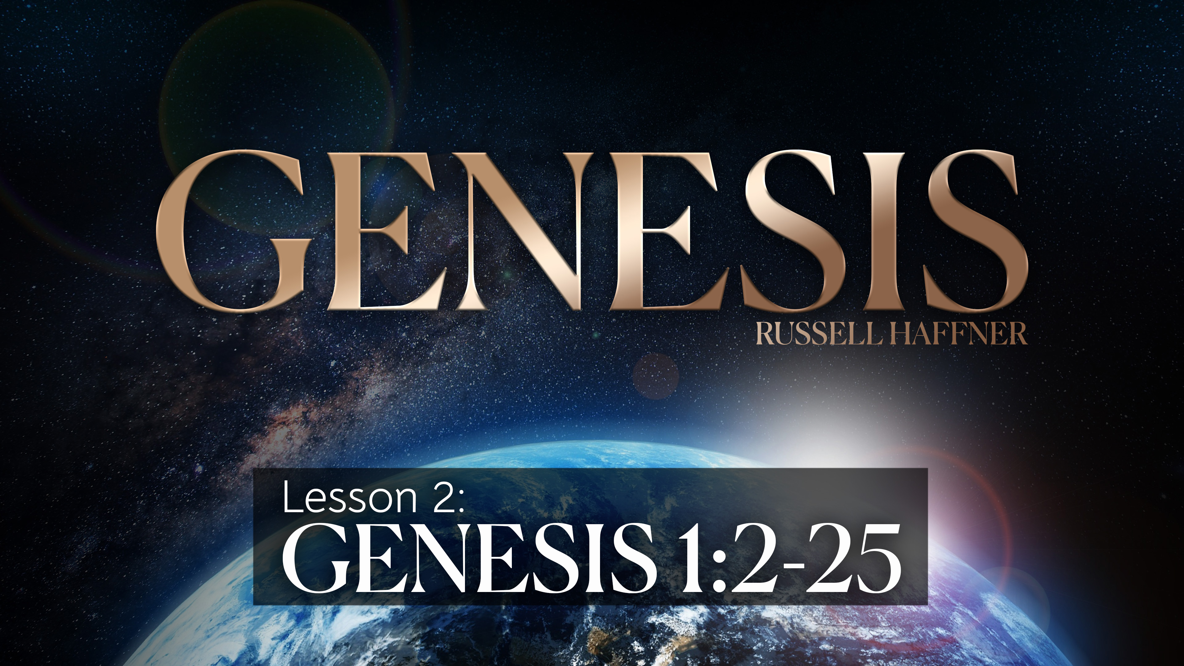 Lesson 2 | Genesis