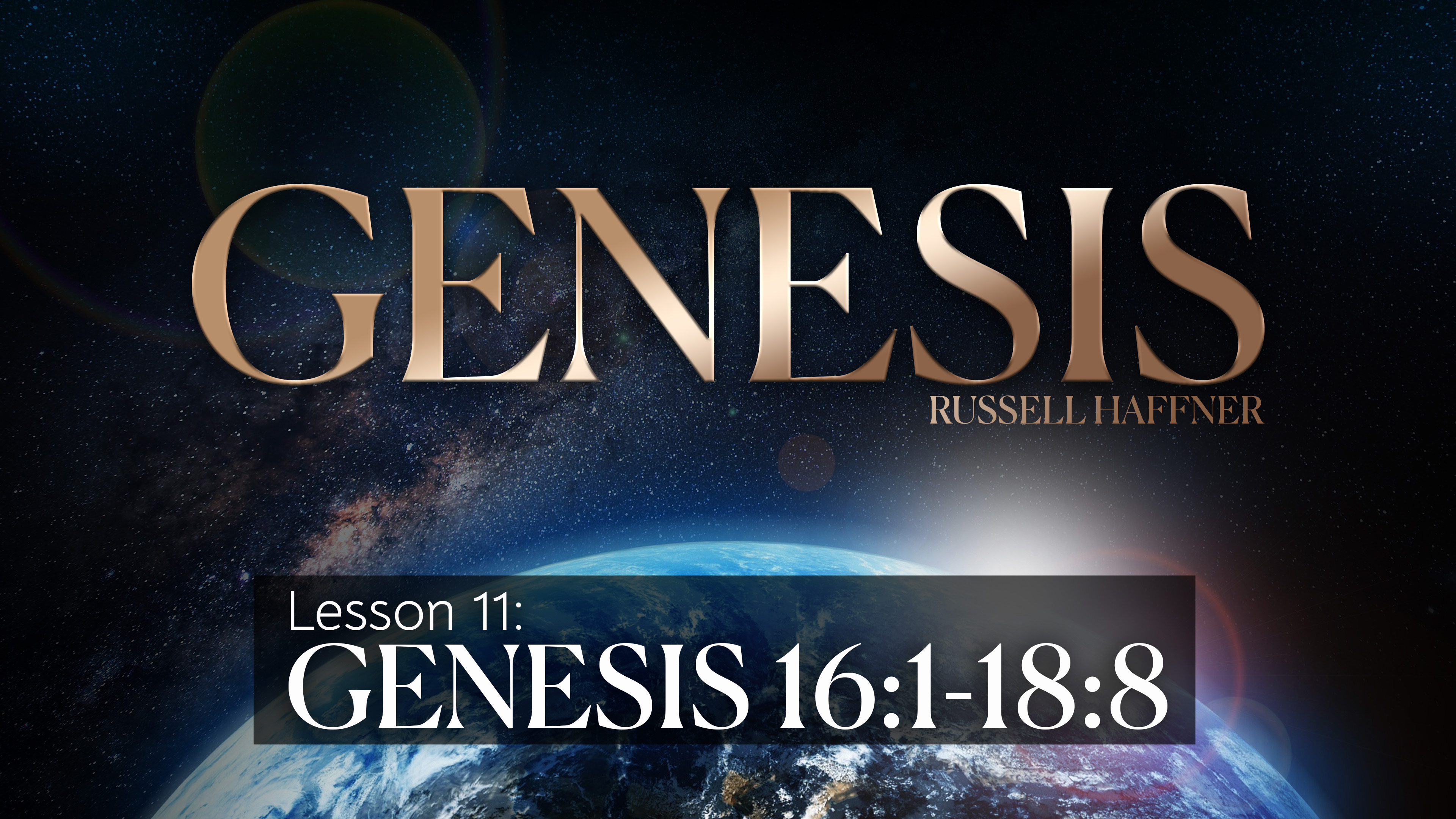 Lesson 11 | Genesis