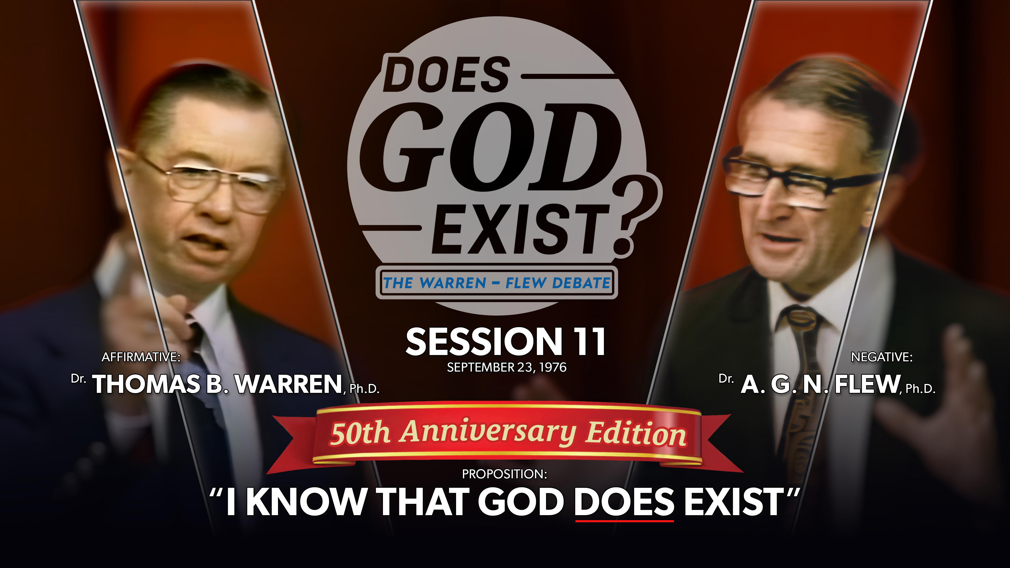 Session 11 (September 23) | Warren-Flew Debate