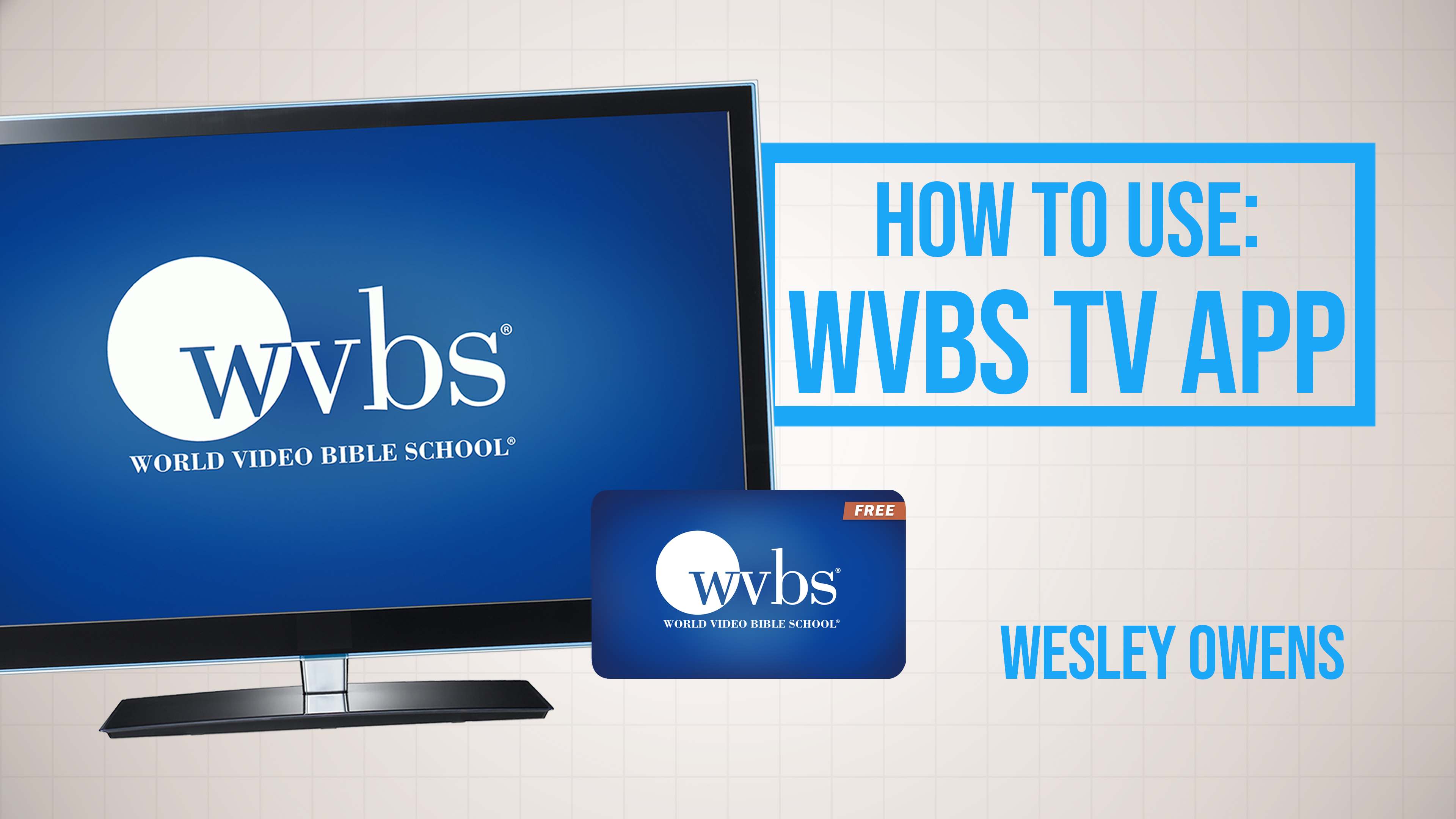 How To Use: WVBS TV App