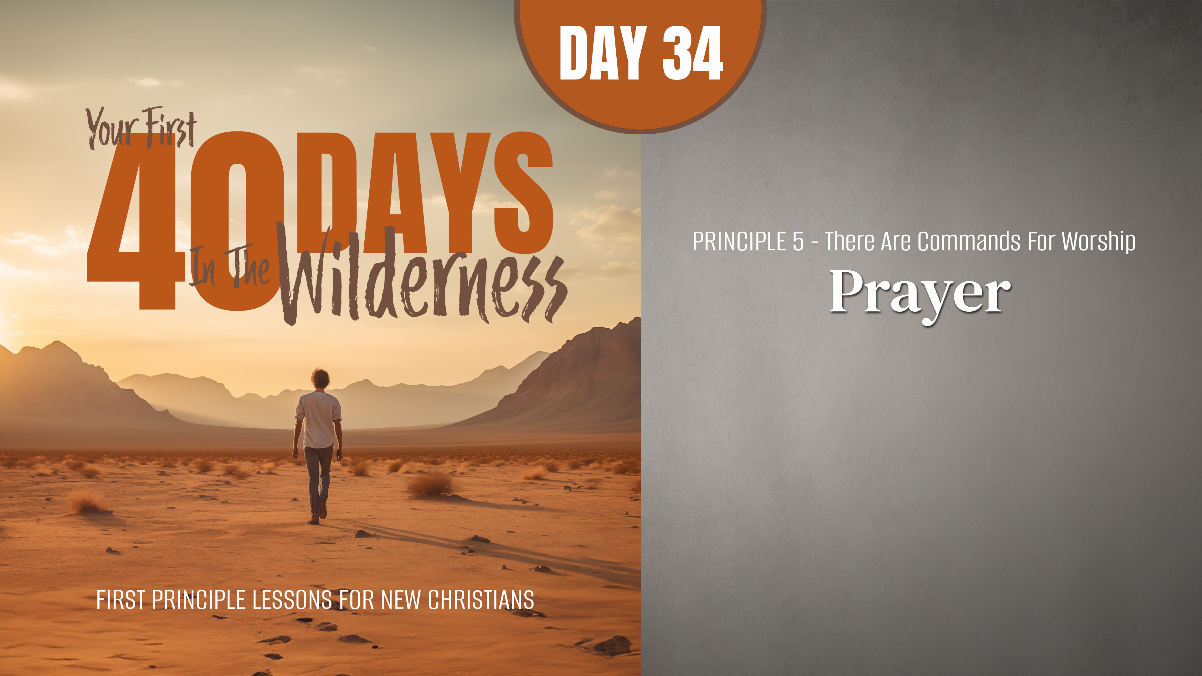 Day 34: Prayer