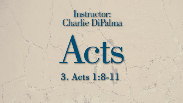 Acts: Lesson 3