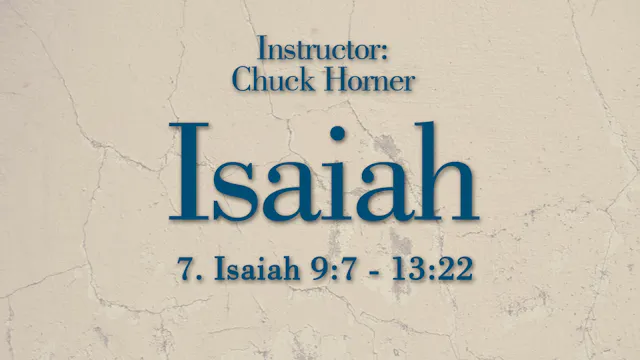 Isaiah: Lesson 7