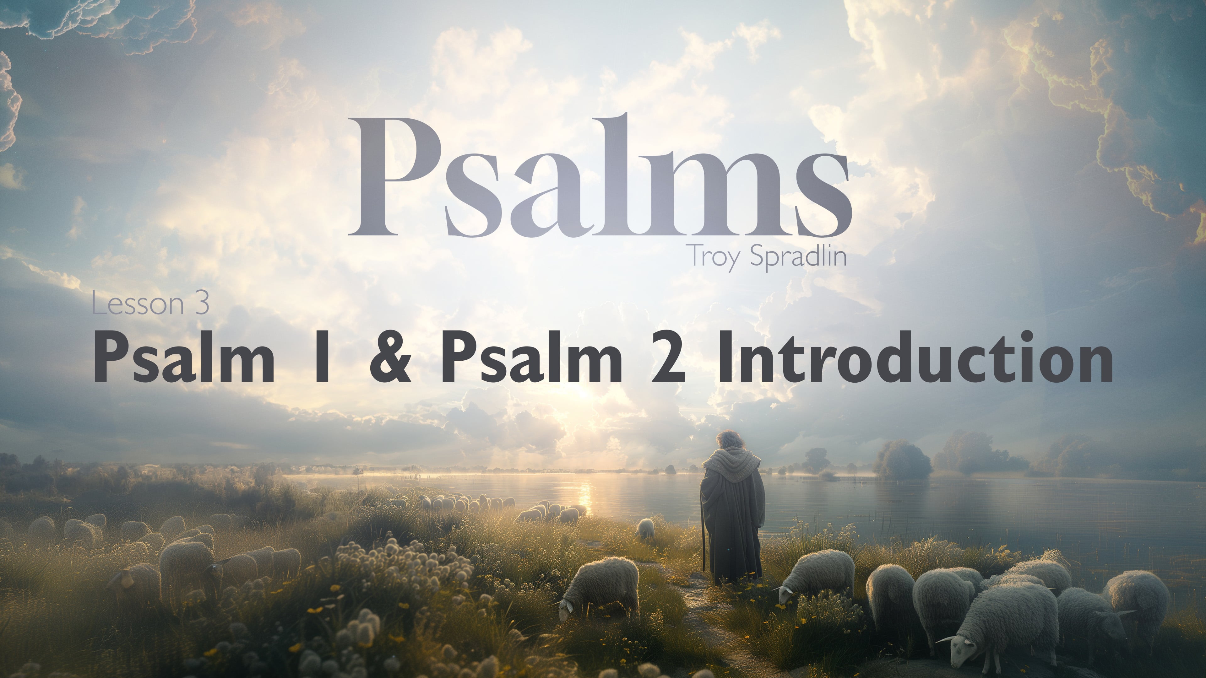 Lesson 3 | Psalms