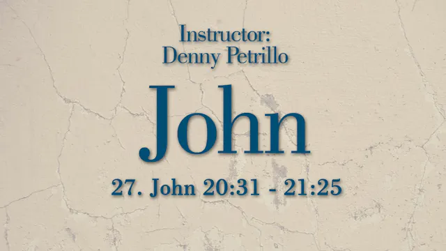 John: Lesson 27