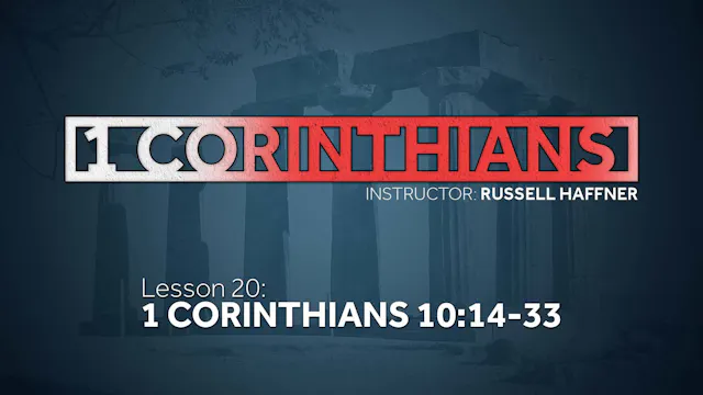 Lesson 20 | 1 Corinthians