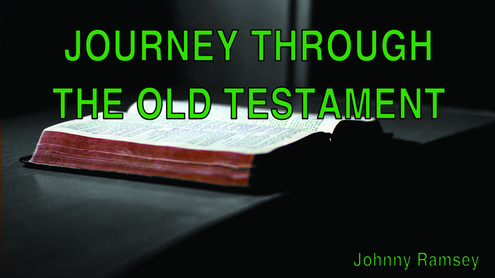 Journey Through the Old Testament